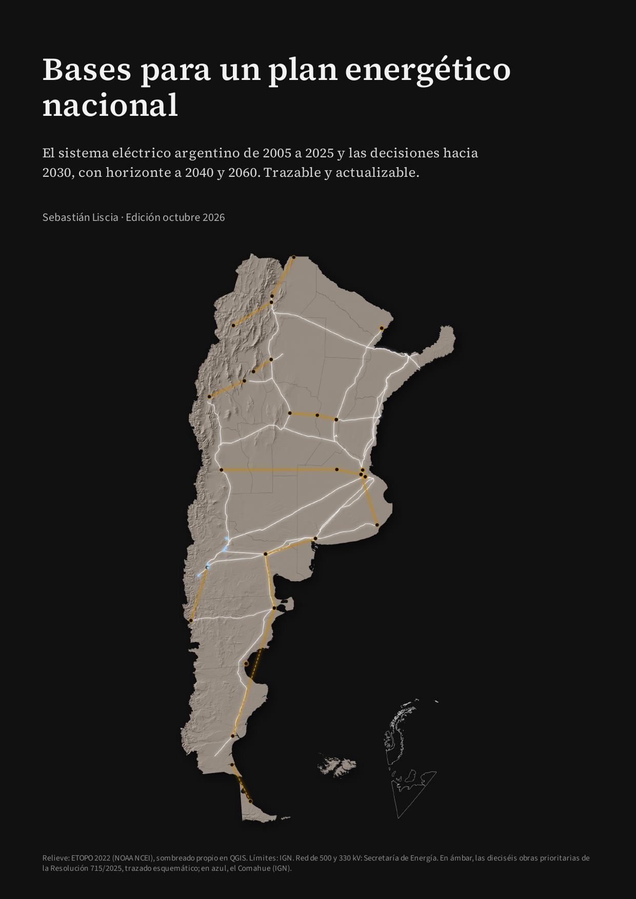 Tapa de Bases para un plan energético nacional, edición octubre de 2026