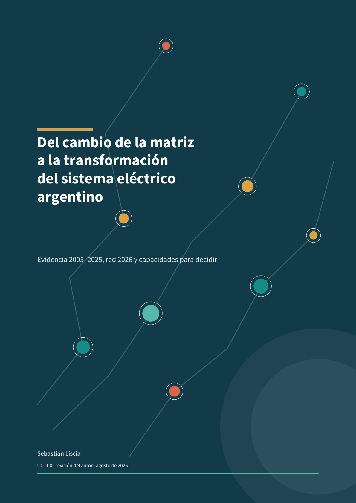 Página 1 del informe sobre el sistema eléctrico argentino