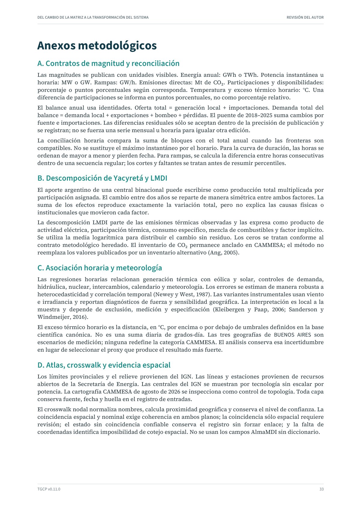 Página 34 del informe sobre el sistema eléctrico argentino